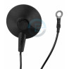 Wrist strap coil cords - stud & eyelet