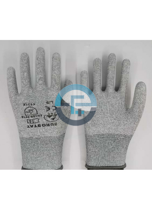 Graue ESD-Handschuhe