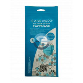 Medical 3-ply Type IIR facemask Care-Stat® - 5 pcs