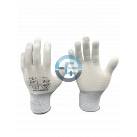 Weiße ESD-Handschuhe