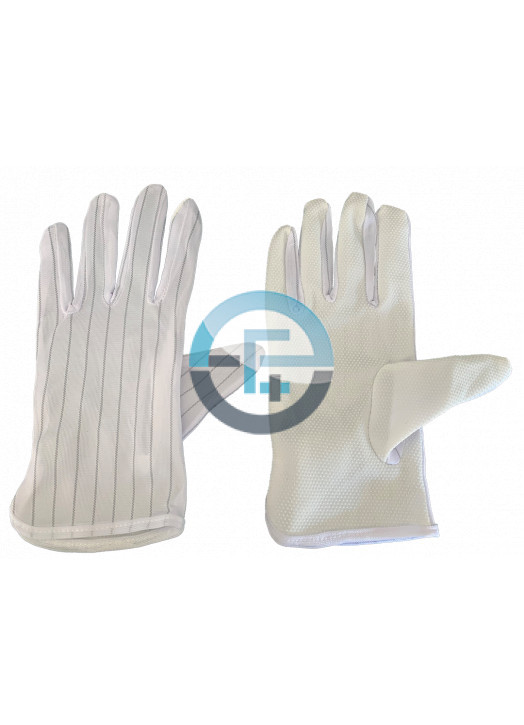 Gants ESD Salle Blanche avec picots PVC
