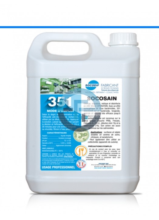 Surface disinfection cleaner