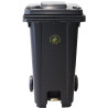 ESD Conductive PP Waste Container 120/240L Galvanised Steel Pedal – Eurostat