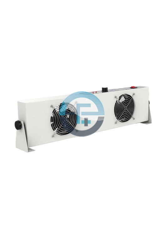 Barre ionisante autonettoyante AP-DC2452-60C 2 ventilateurs DC – Eurostat