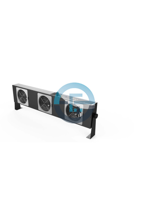 Barre ionisante DJ2713 3 ventilateurs méthode DC ± haute tension – Eurostat