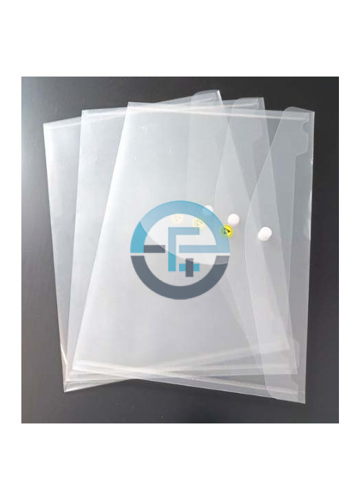 ESD A4 Document Holder Envelope PP Transparent Rs ≤ 10¹¹ Ω Plastic Snap – Eurostat