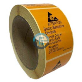 ESD-Etikettenrolle 47×67 mm...