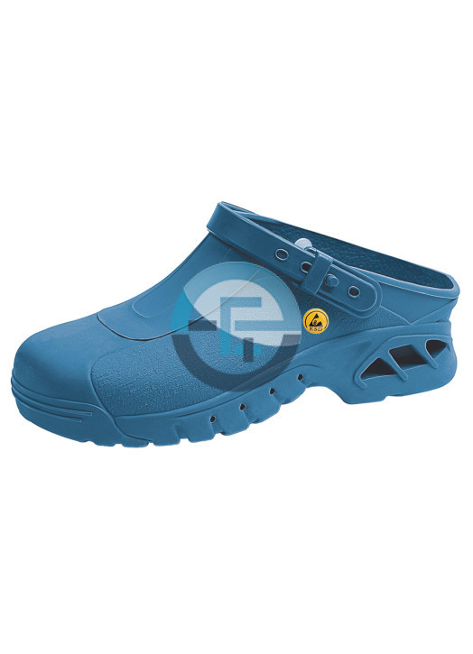 Clog blue ESD – ESD-Occupational shoes autoklavierbare Clogs – Art. 39