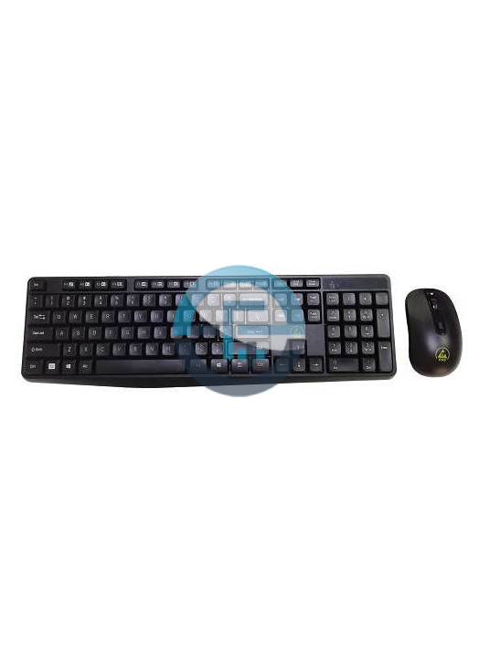 Clavier et souris ESD sans fil QWERTY 2,4 GHz 10 m Rs 10⁹–10¹⁰ Ω – Eurostat