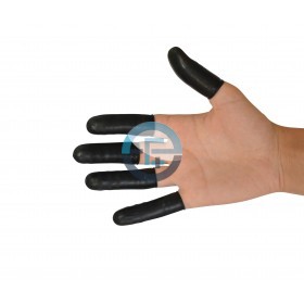 Black Finger Cots / S