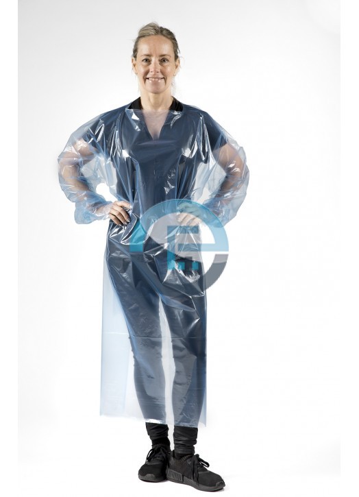 Long sleeved apron