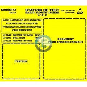 Wall Sign (french version) for WST100