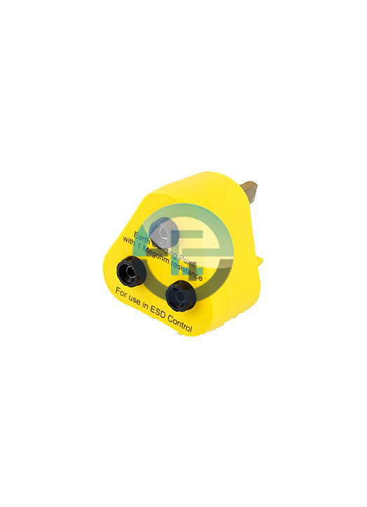 Earthing plug - eyelet + banana connectionsEarthing plug - eyelet + banana connectionsEarthing plug - eyelet + banana connection