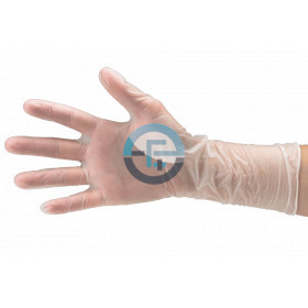 Disposable vinyl gloves