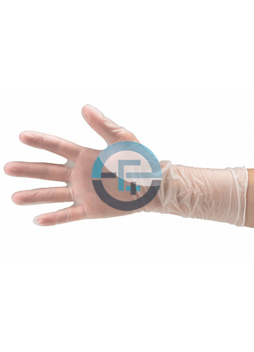Disposable vinyl gloves