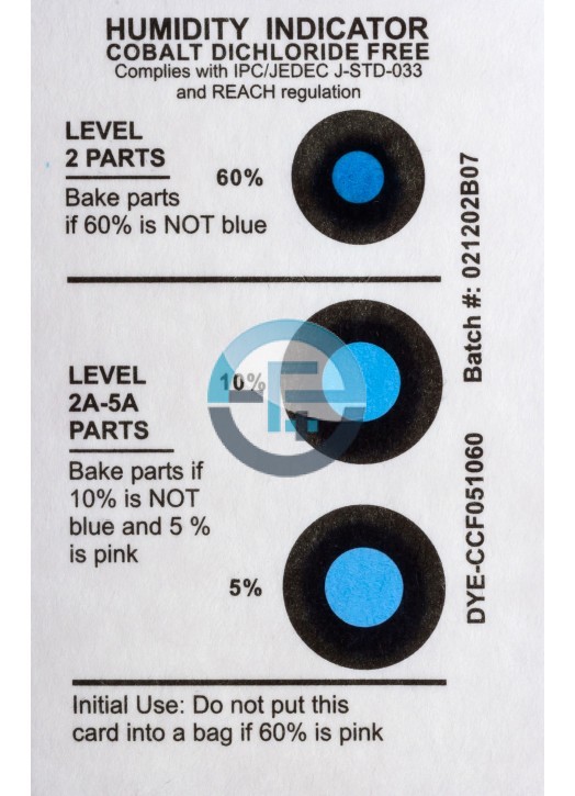 Humidity Indicator Cards - HIC