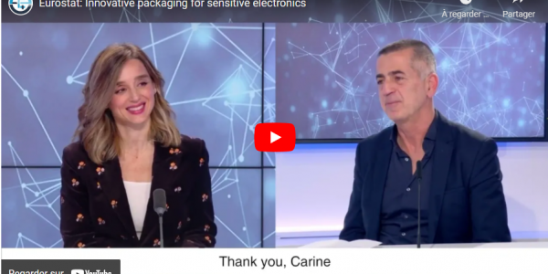 Eurostat on BFM TV: Innovative packaging for sensitive electronics